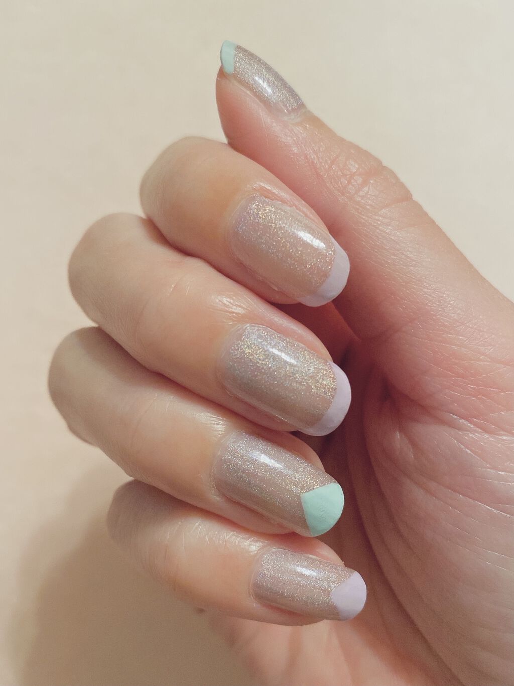 カンコレネイルカラー/DAISO/マニキュアを使ったクチコミ（2枚目）