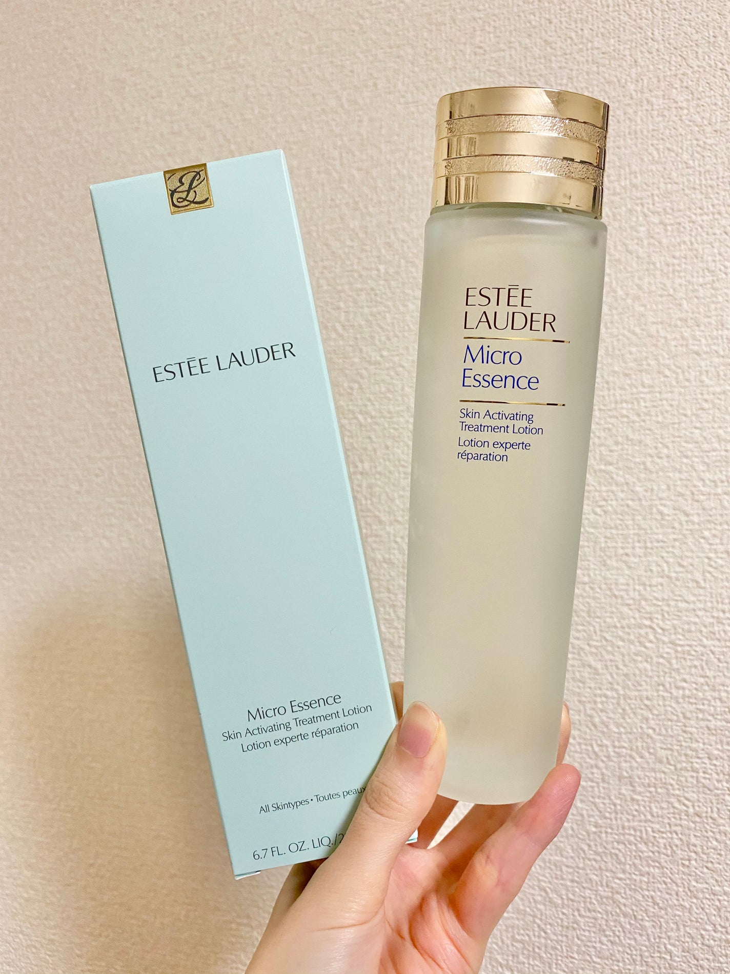 マイクロ エッセンス ローション/ESTEE LAUDER/化粧水を使ったクチコミ(1枚目)