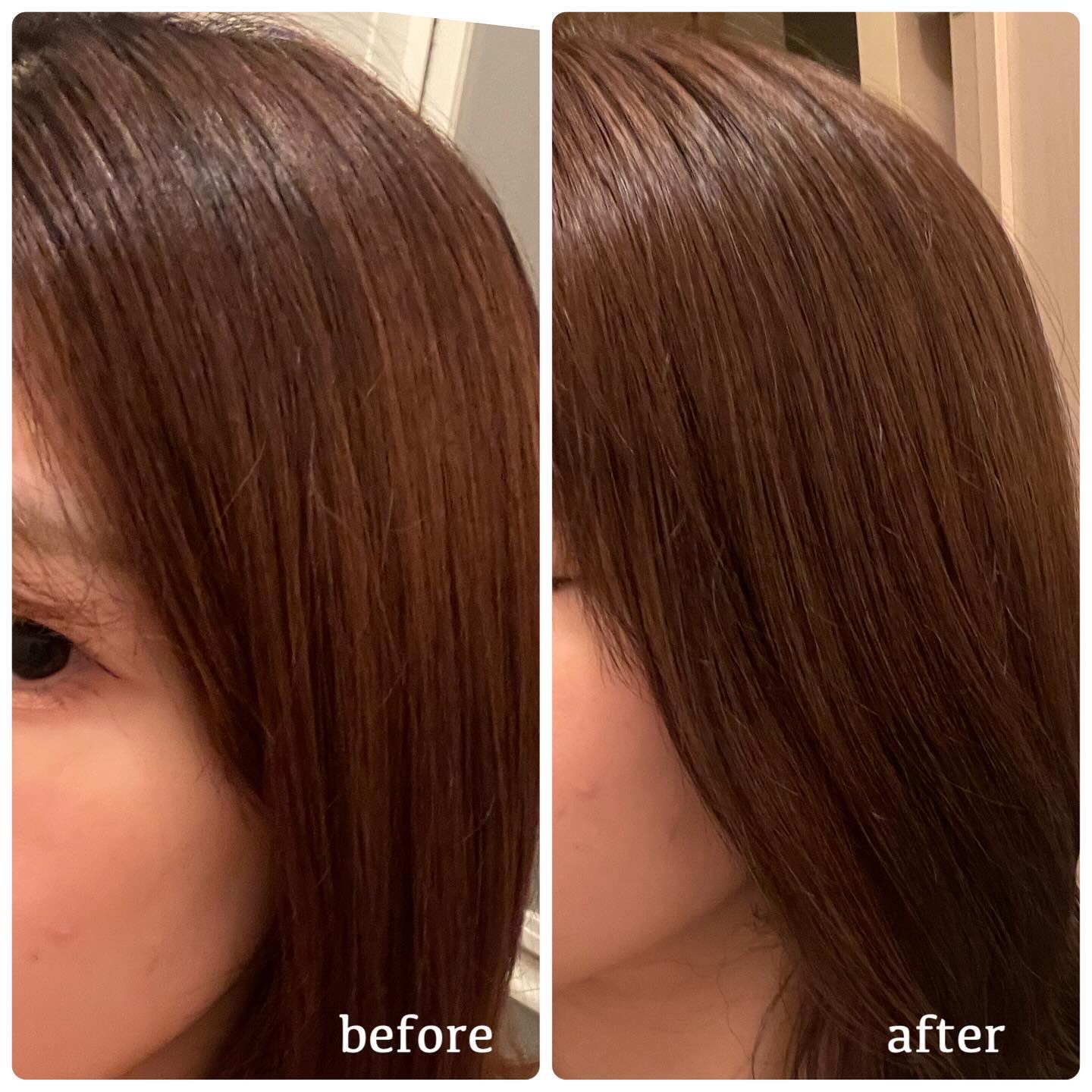 イルーセント ミルキーヘアカラー ヌードグレージュ/サイオス/ヘアカラーを使ったクチコミ（2枚目）