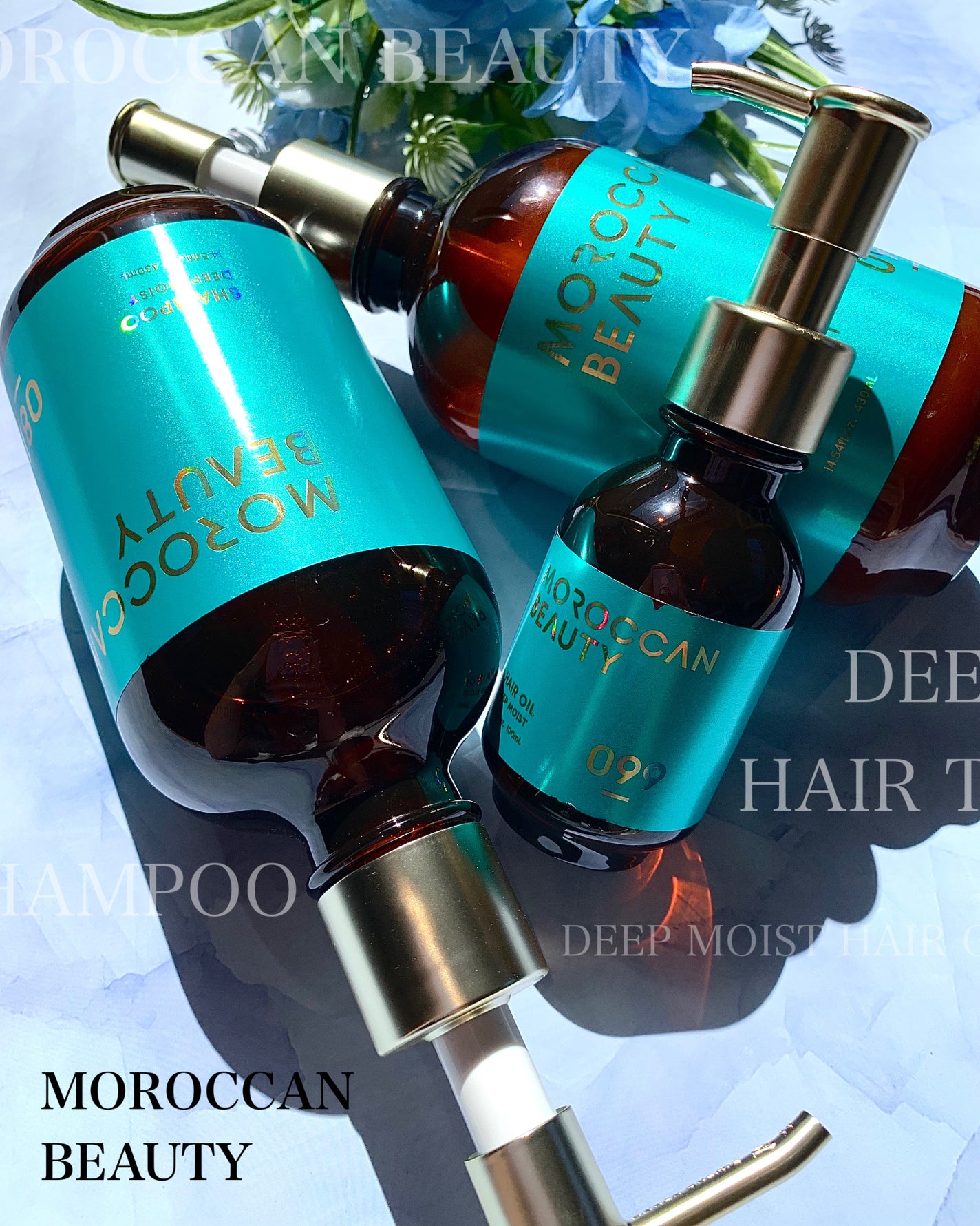 ディープモイスト シャンプー/ ヘアトリートメント/モロッカンビューティ/市販シャンプーを使ったクチコミ(1枚目)