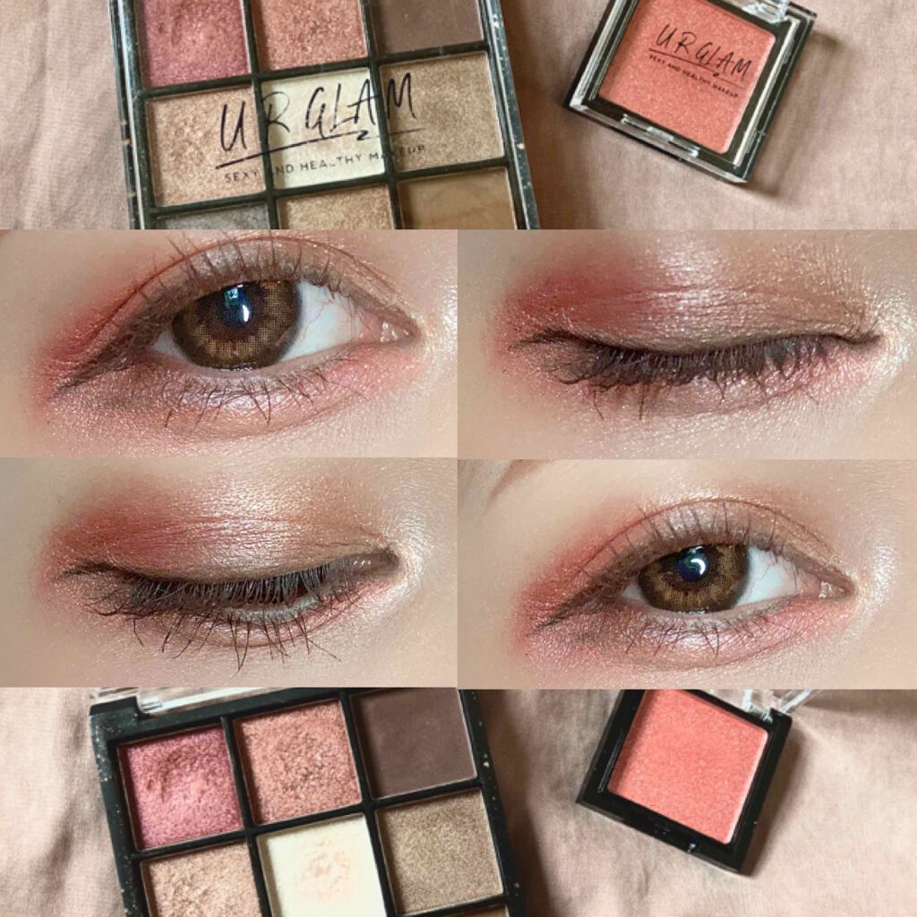UR GLAM POWDER EYESHADOW/U R GLAM/単色アイシャドウを使ったクチコミ(1枚目)