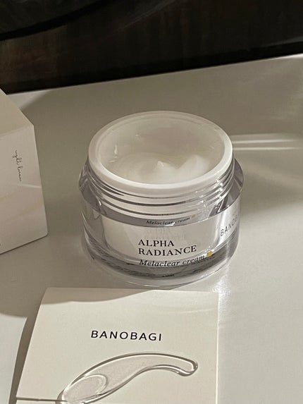 アルファラディアンスメラクリア クリーム/BANOBAGI/フェイスクリームを使ったクチコミ(4枚目)
