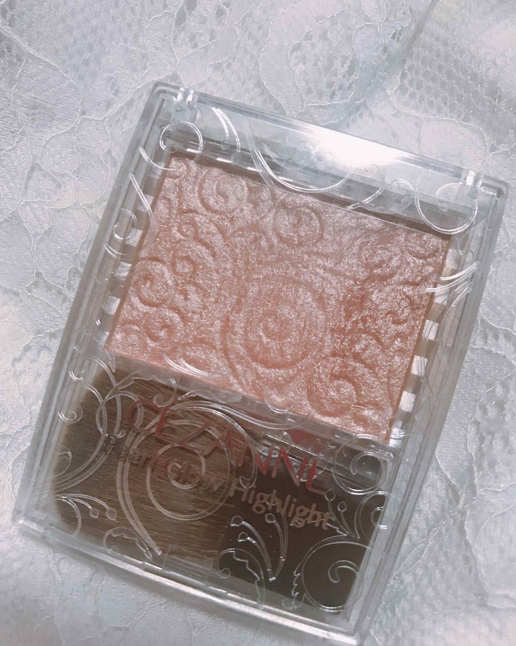 パールグロウハイライト/CEZANNE/パウダーハイライトを使ったクチコミ(1枚目)