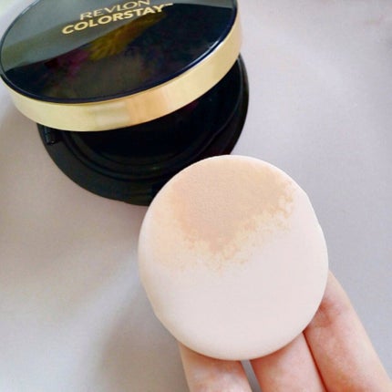 カラーステイ クッション ロングウェア ファンデーション/REVLON/クッションファンデーションを使ったクチコミ(9枚目)