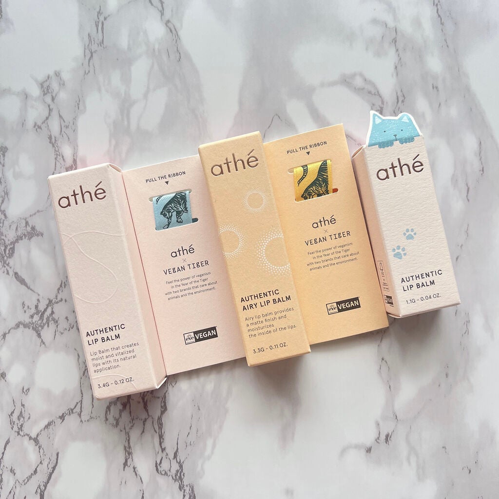 オーセンティック リップ バーム/athé/口紅を使ったクチコミ(8枚目)