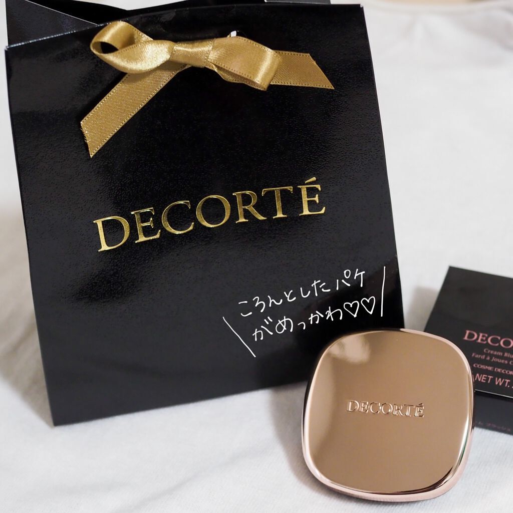 クリーム ブラッシュ/DECORTÉ/ジェル・クリームチークを使ったクチコミ(2枚目)