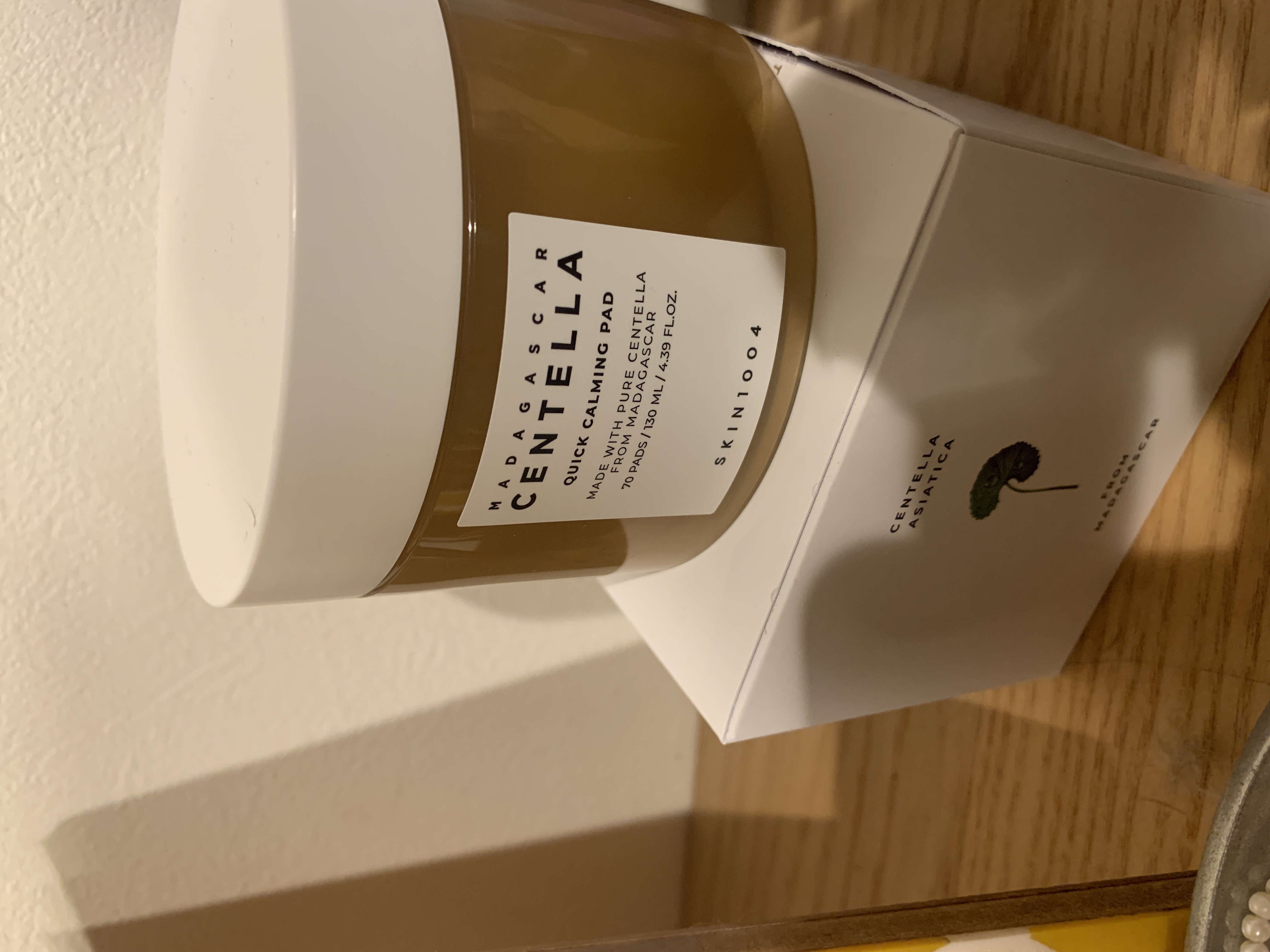 センテラ クイックカーミングパッド/SKIN1004/トナーパッドを使ったクチコミ（1枚目）