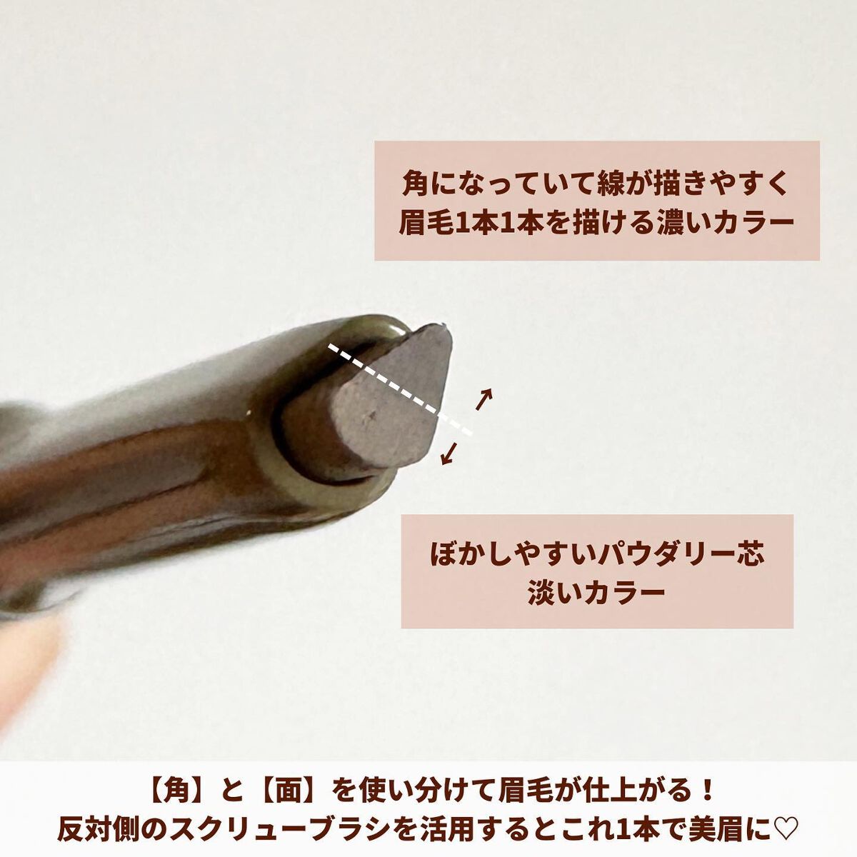 YUN on LIPS 「エテュセのアイブロウアイテムに新作のアッシュオリーブ🫒オリー..」(5枚目)