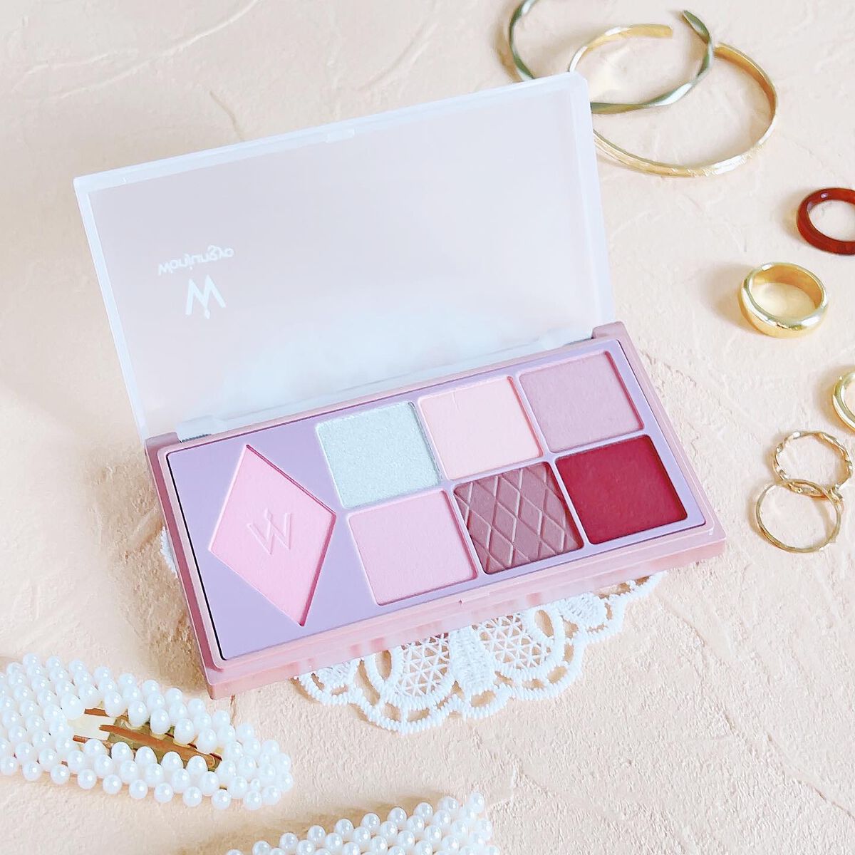 ウォンジョンヨ W デイリームードアップパレット /Wonjungyo/アイシャドウパレットを使ったクチコミ(1枚目)