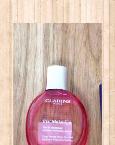 フィックス メイクアップ/CLARINS/ミスト状化粧水を使ったクチコミ（1枚目）