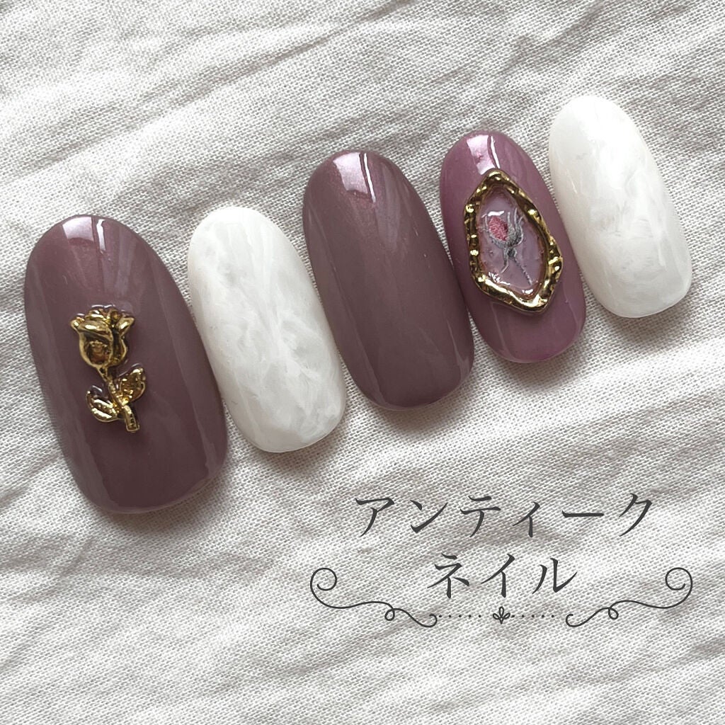 ネイルシール/セリア/ネイルシールを使ったクチコミ(1枚目)