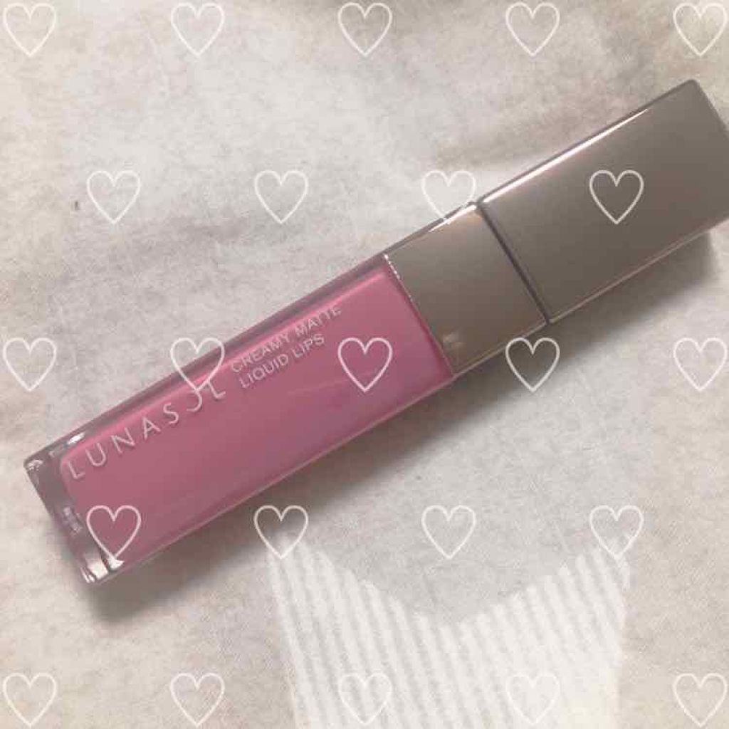 クリーミィマットリクイドリップス/LUNASOL/口紅を使ったクチコミ（1枚目）