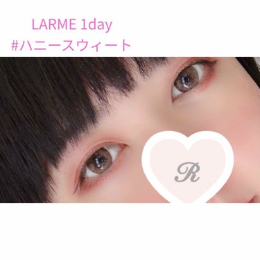 LARME MOISTURE UV(ラルムモイスチャーUV)/LARME/カラーコンタクトレンズを使ったクチコミ（1枚目）