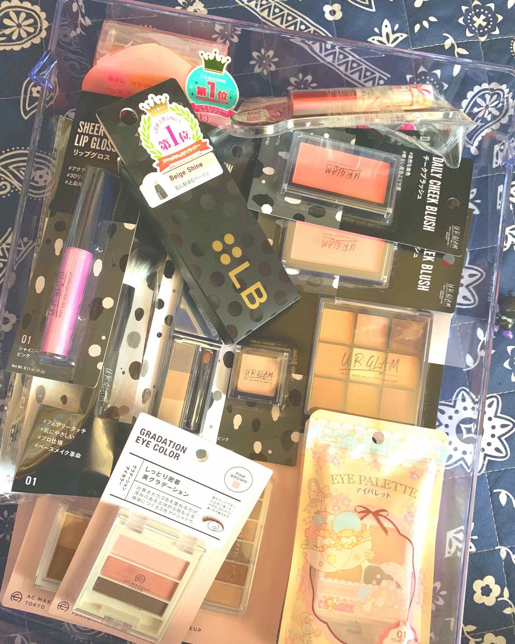 AC カラーアイパレット/AC MAKEUP/アイシャドウパレットを使ったクチコミ（1枚目）