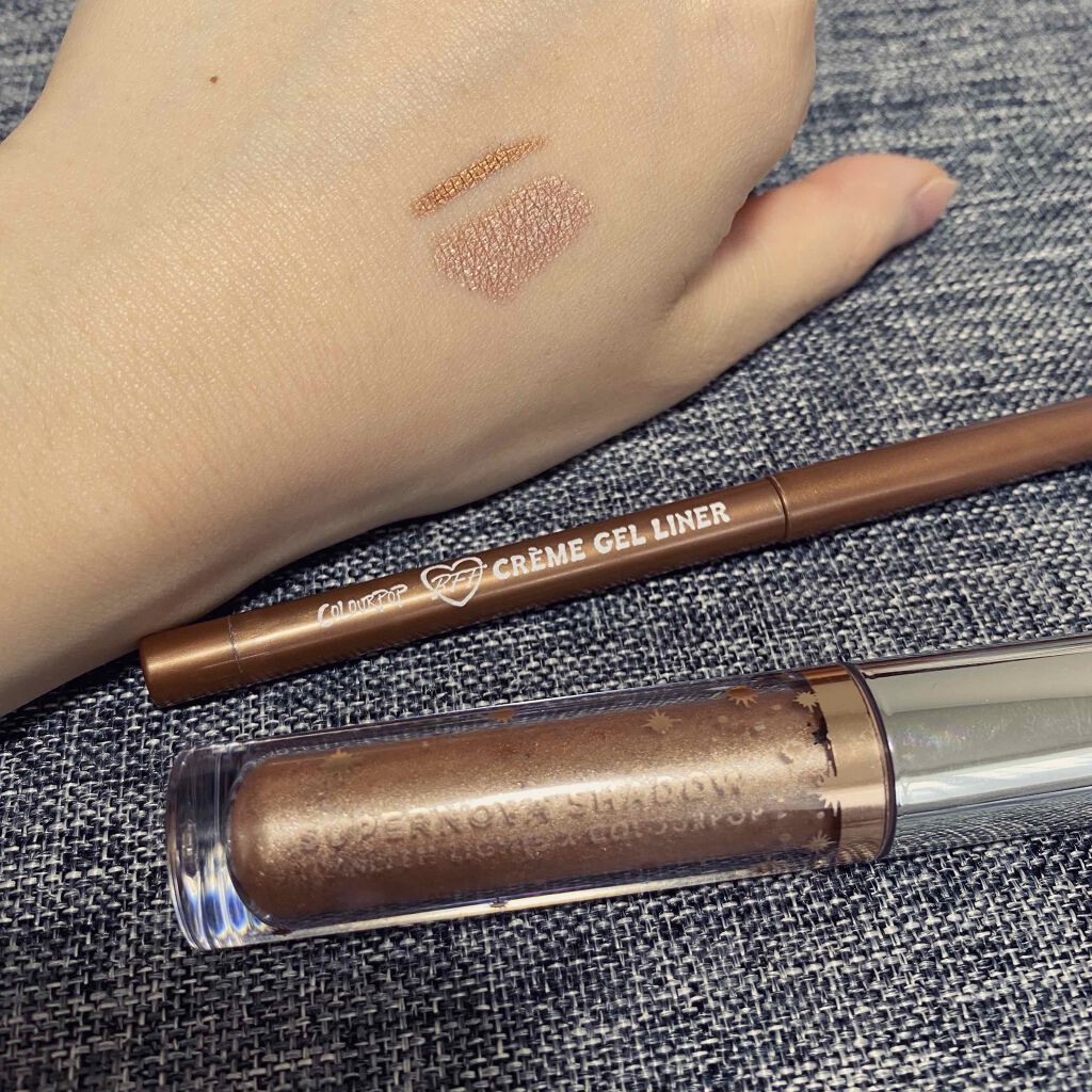 Supernova Shadow/ColourPop/リキッドアイシャドウを使ったクチコミ(1枚目)