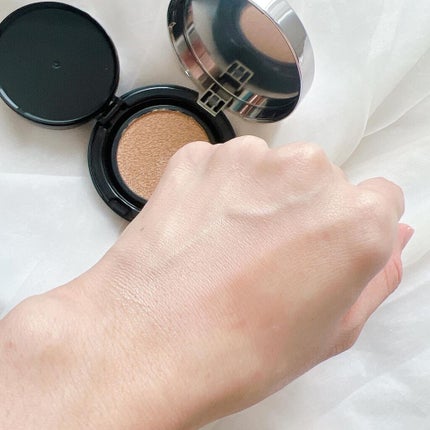 ネーミング フラッフィーパウダーブラッシュ PKS01 HALO/NAMING./パウダーチークを使ったクチコミ(3枚目)