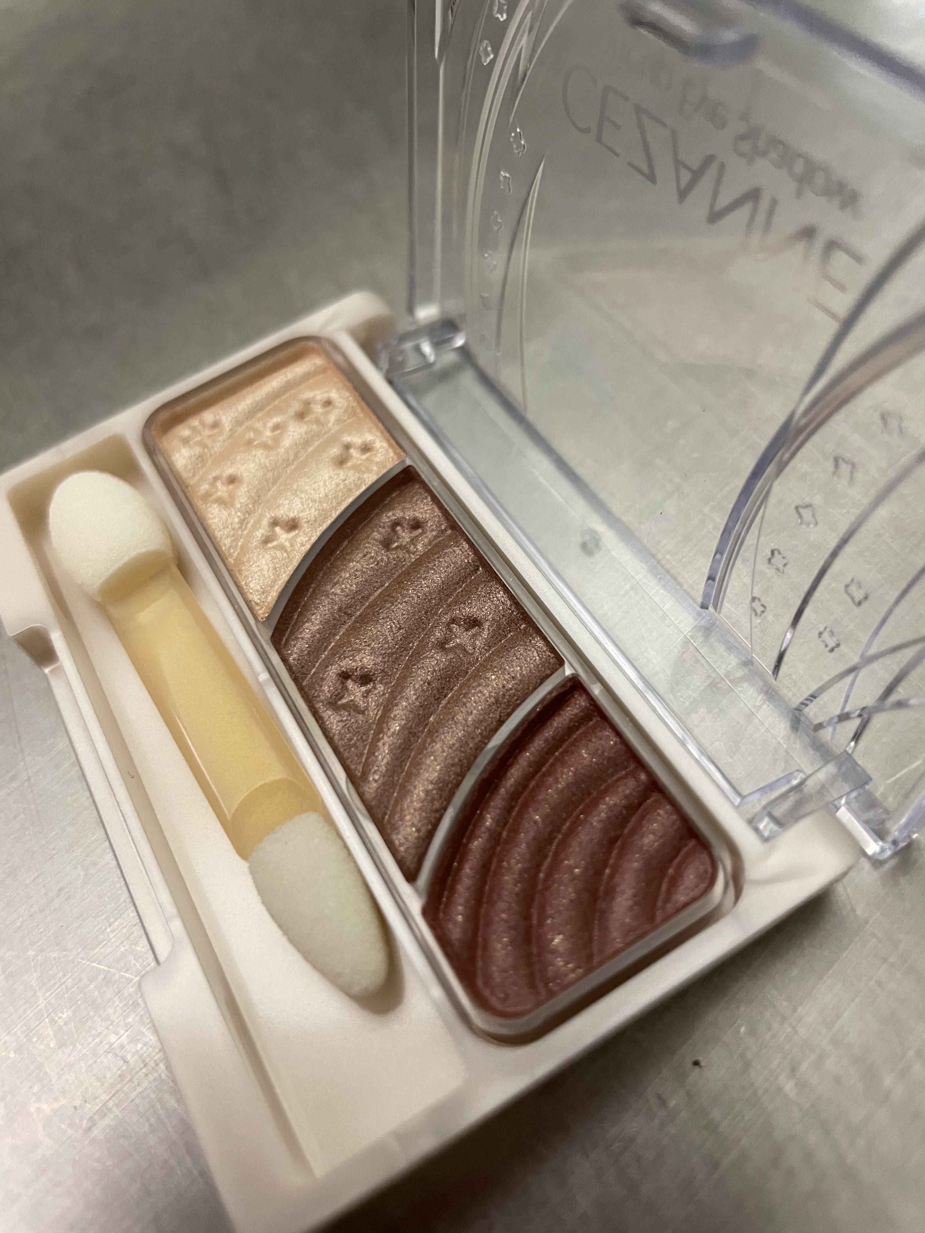 トーンアップアイシャドウ 07 レッドブラウン/CEZANNE/アイシャドウパレットを使ったクチコミ（1枚目）