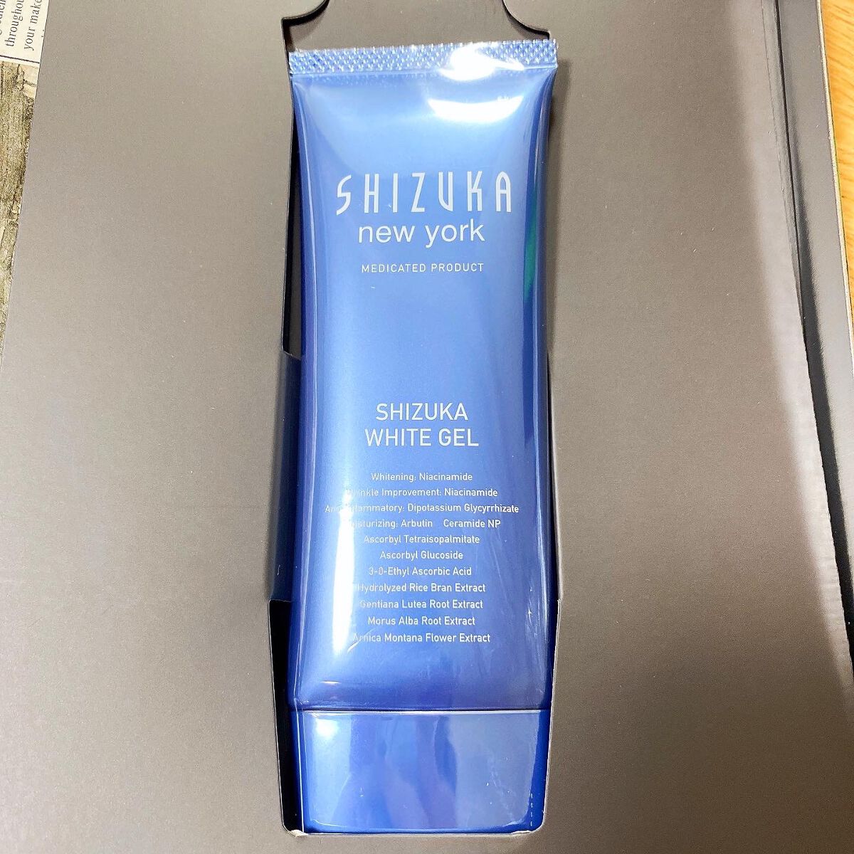 シズカホワイトゲル/Shizuka BY SHIZUKA NEWYORK/オールインワン化粧品を使ったクチコミ(1枚目)
