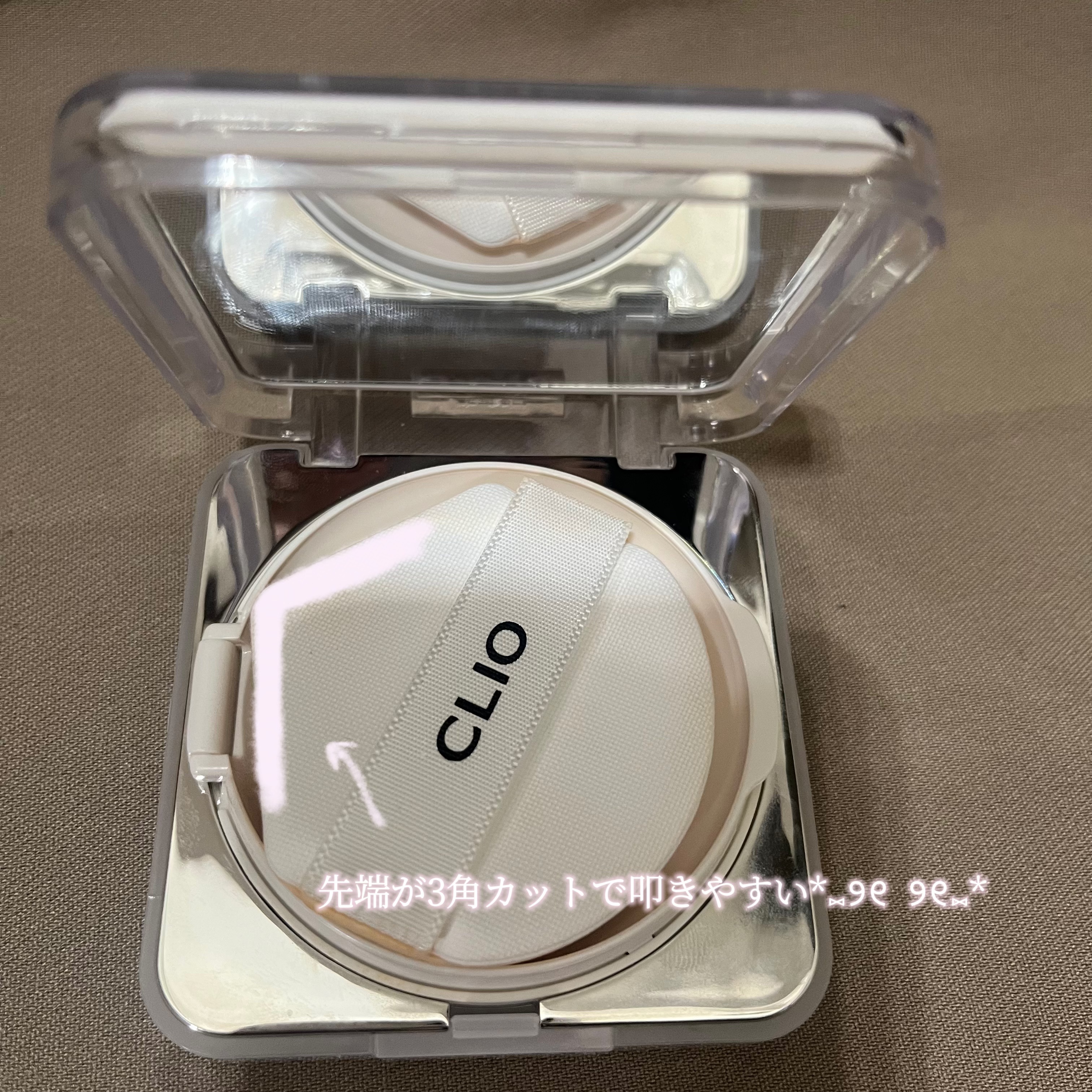 キル カバー ファンウェア クッション ザ オリジナル/CLIO/クッションファンデーションを使ったクチコミ（2枚目）