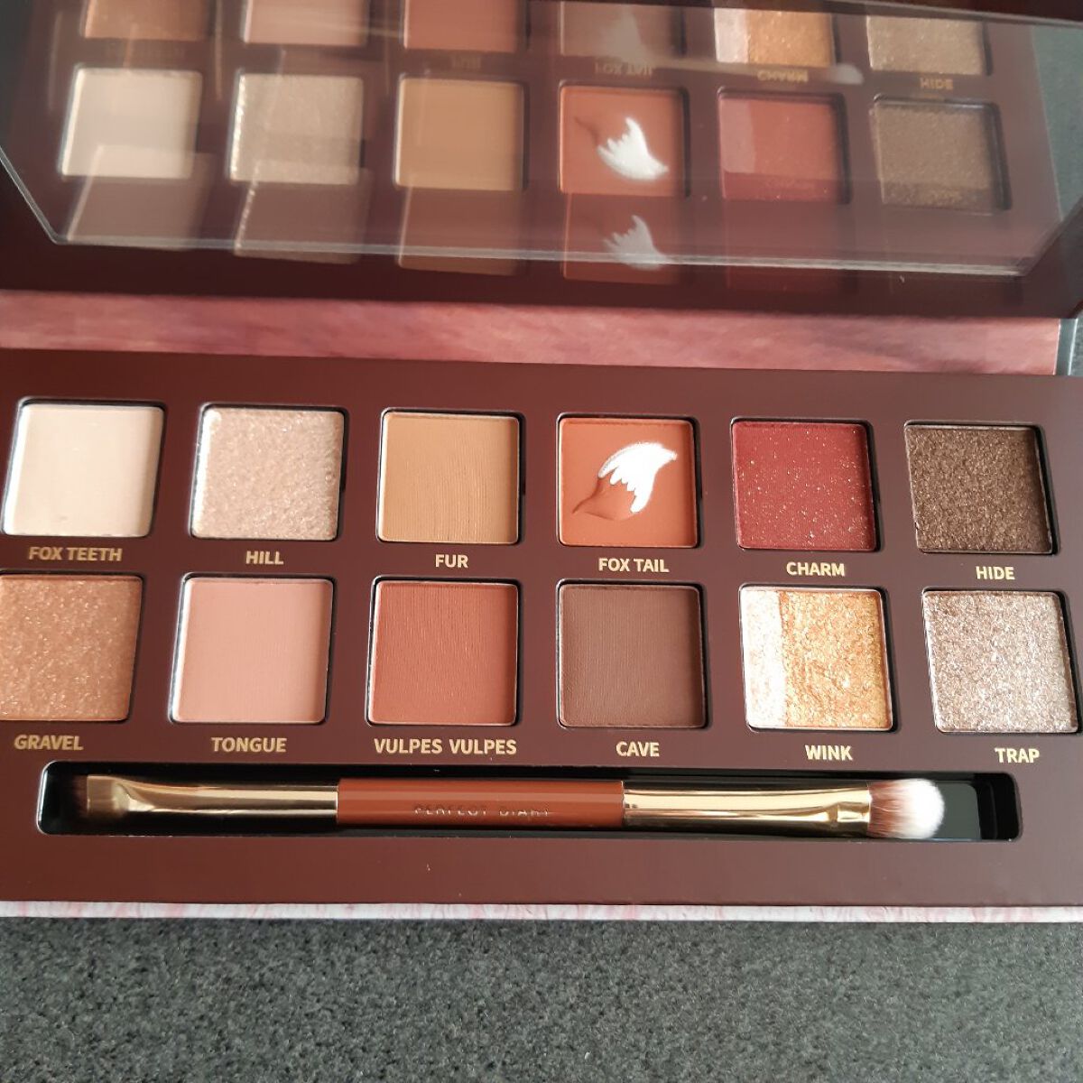 エクスプローラ12色 動物アイシャドウパレット/PERFECT DIARY/アイシャドウパレットを使ったクチコミ（2枚目）