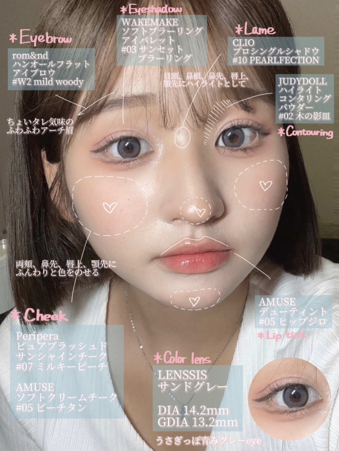 サンドシリーズ/LENSSIS/カラーコンタクトレンズを使ったクチコミ（2枚目）