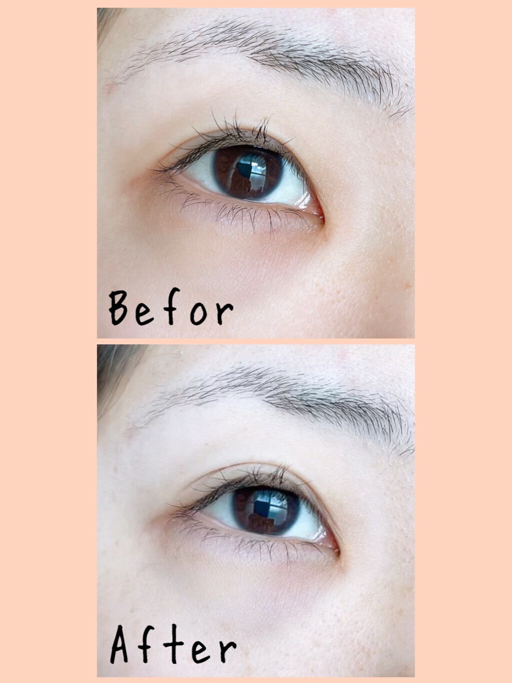 オリシキ アイリッドスキンフィルム		/D-UP/二重まぶた用アイテムを使ったクチコミ（2枚目）