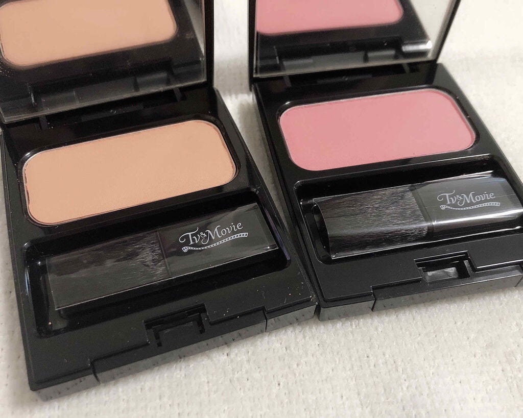 モイストミネラル パウダーチーク/TV&MOVIE/パウダーチークを使ったクチコミ(2枚目)