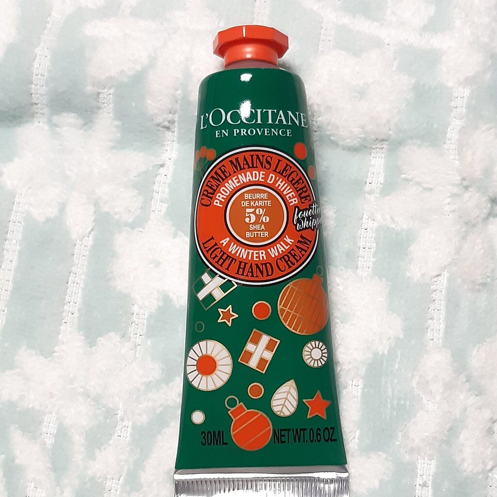 フルーティフィグ スノーシア ハンドクリーム /L'OCCITANE/ハンドクリームを使ったクチコミ(1枚目)
