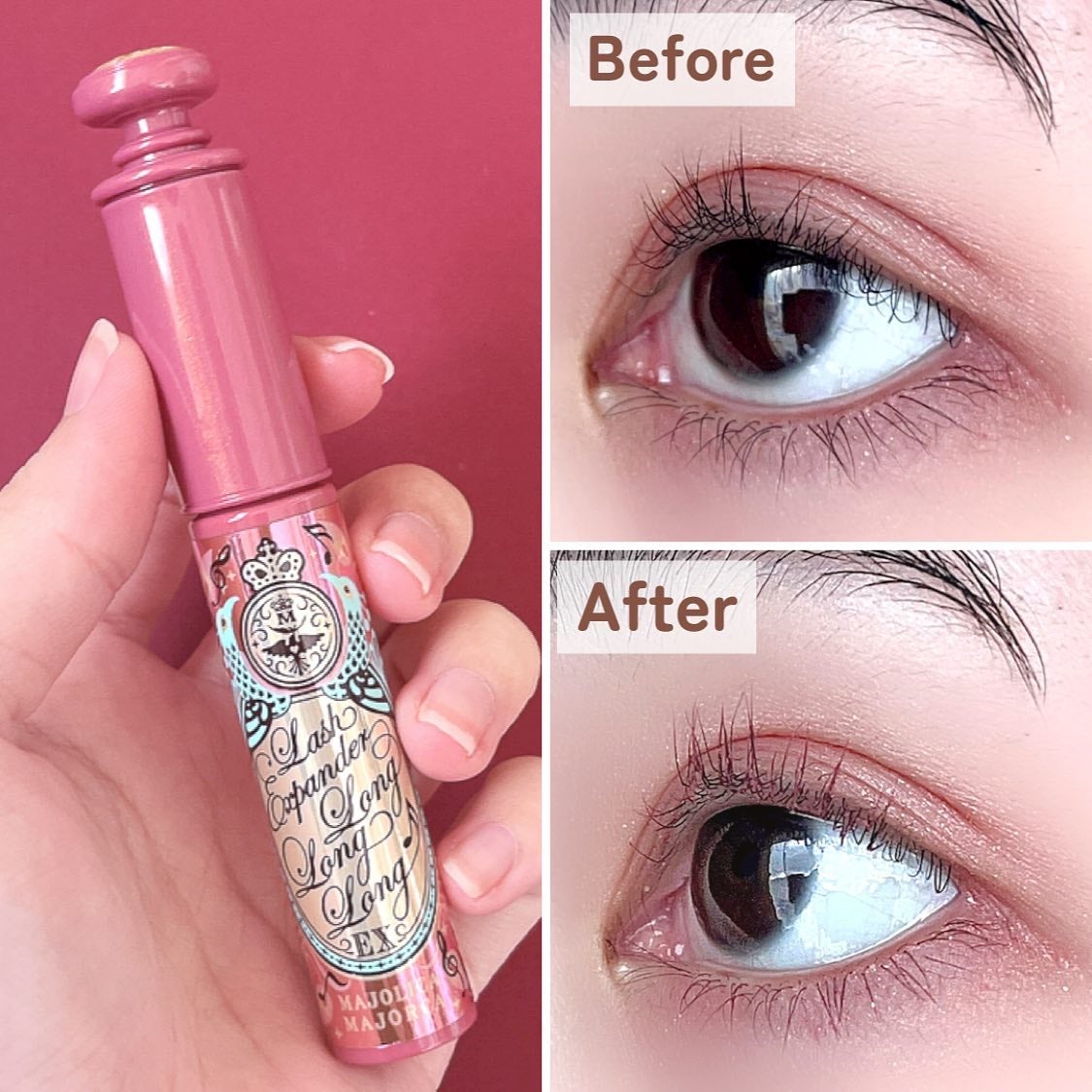ラッシュエキスパンダー ロングロングロング EX (フローティング)/MAJOLICA MAJORCA/マスカラを使ったクチコミ(5枚目)