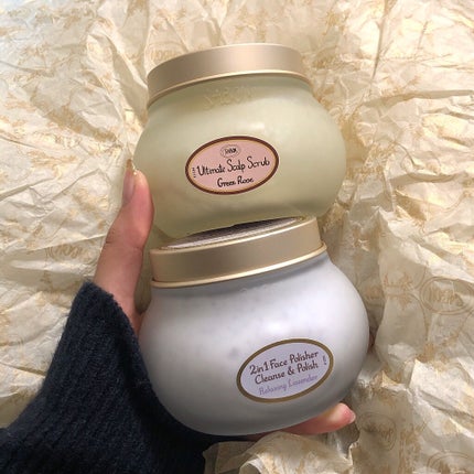 フェイスポリッシャー リラクシング(ラベンダー)/SABON/スクラブ・ゴマージュを使ったクチコミ(1枚目)