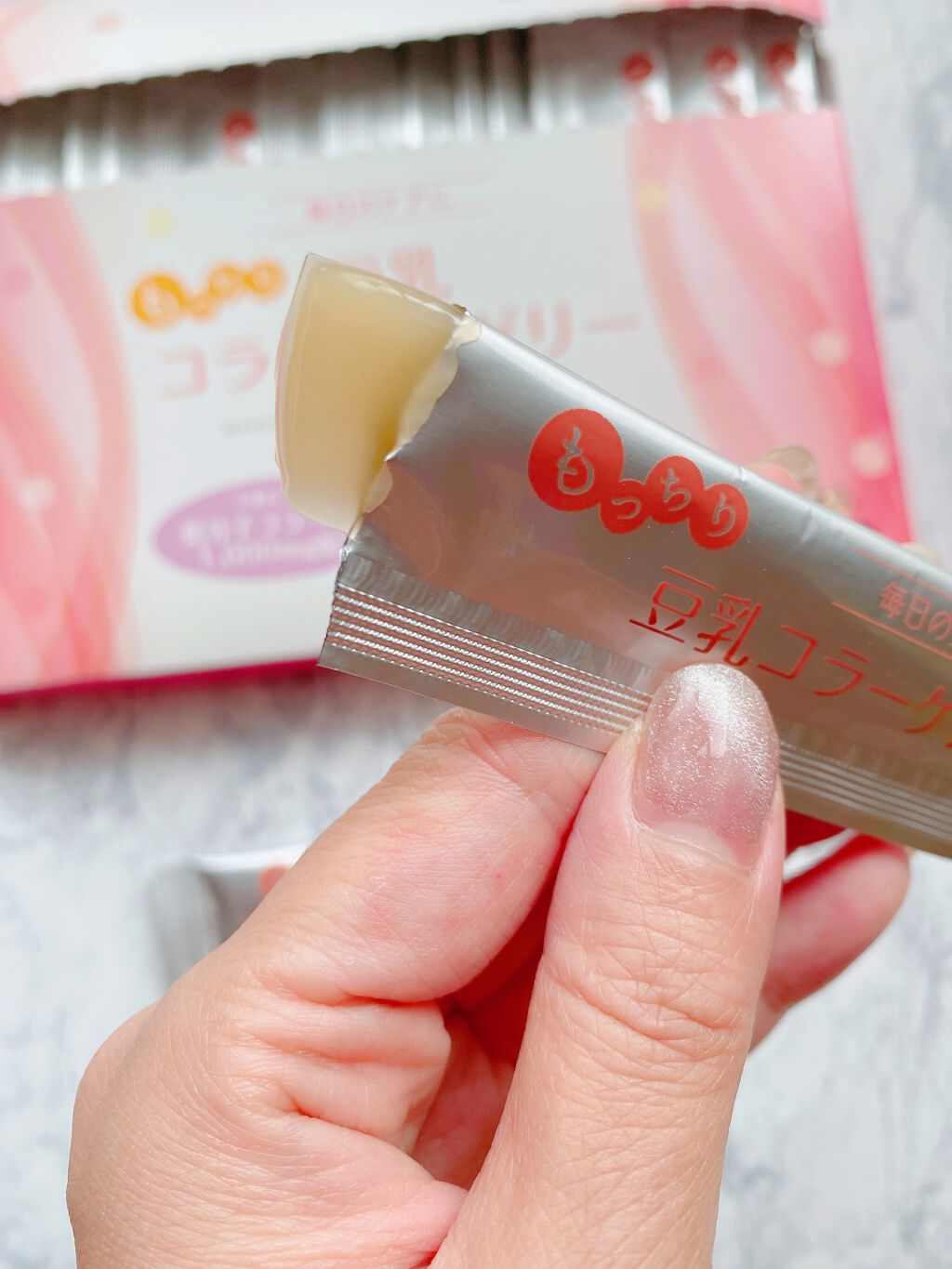 Moana on LIPS 「【もっちり豆乳コラーゲンゼリー】最近よく見る#豆乳コラーゲンゼ..」(3枚目)