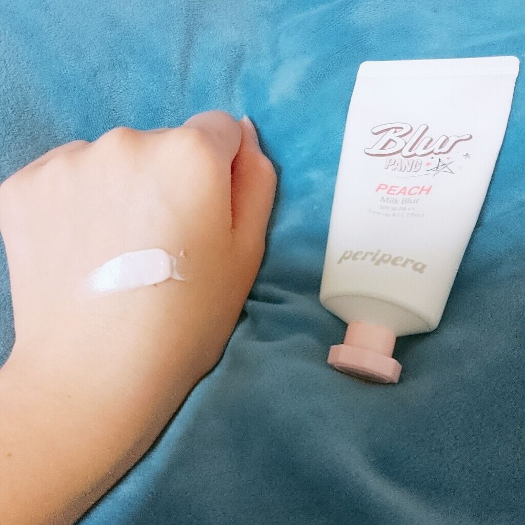 ミルク ブラー クリーム/PERIPERA/化粧下地を使ったクチコミ(3枚目)