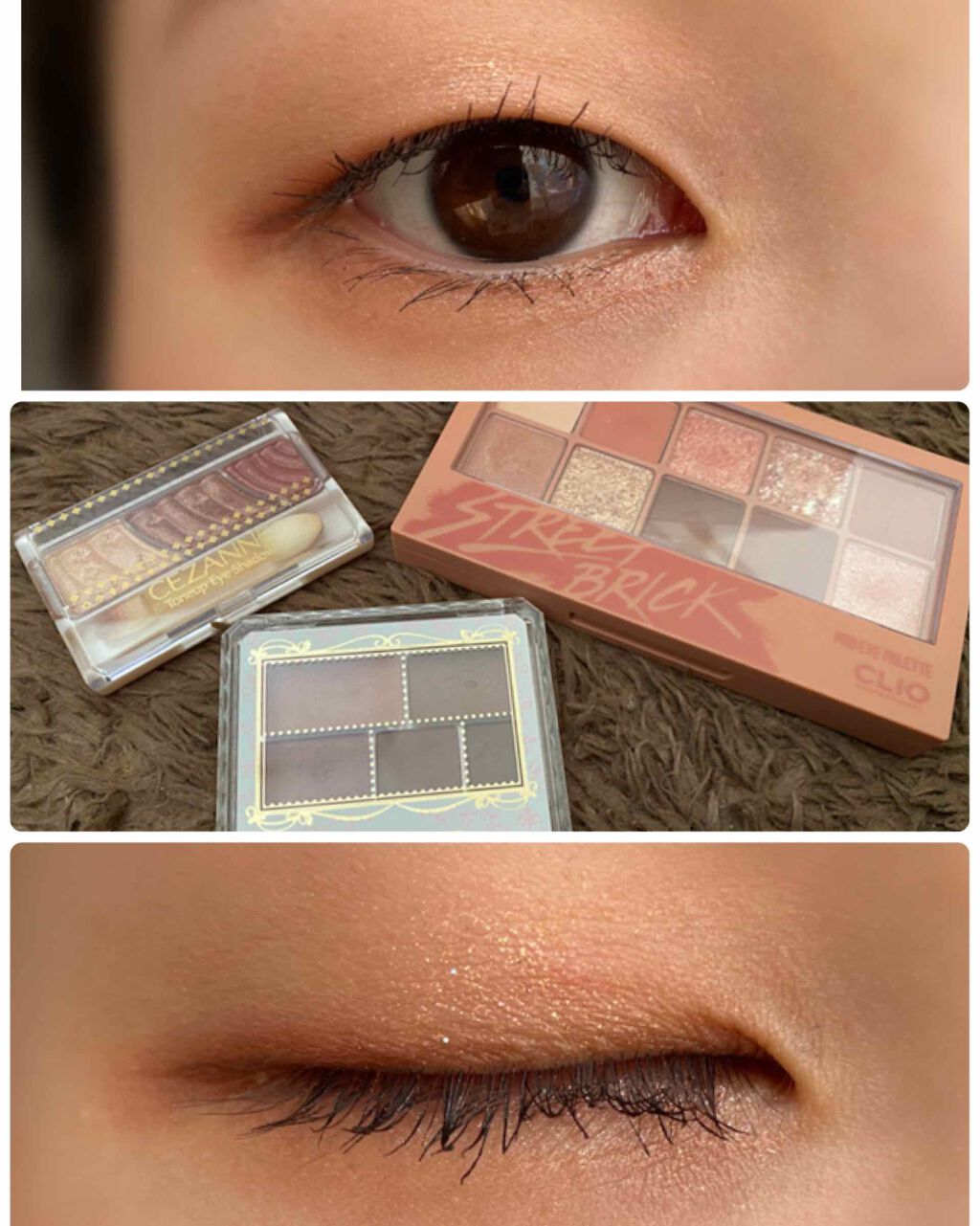 ジェルアイライナー/CEZANNE/ジェルアイライナーを使ったクチコミ（1枚目）