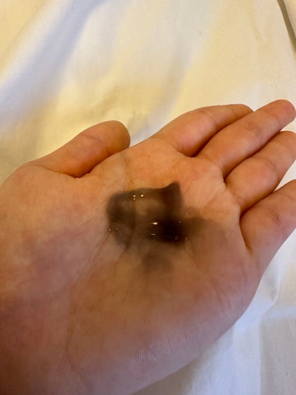 おうちdeエステ 肌をなめらかにするマッサージ洗顔ジェル 炭/ビオレ/その他洗顔料を使ったクチコミ(3枚目)