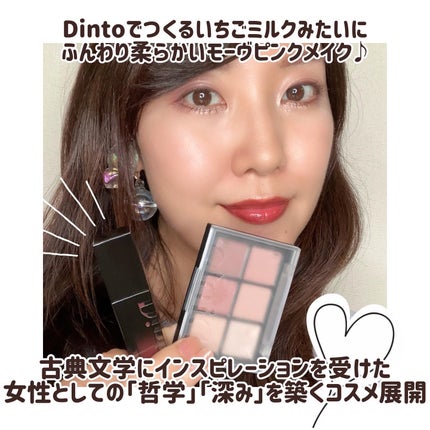 ブラーフィニシュシャドウパレット/Dinto/アイシャドウパレットを使ったクチコミ(5枚目)