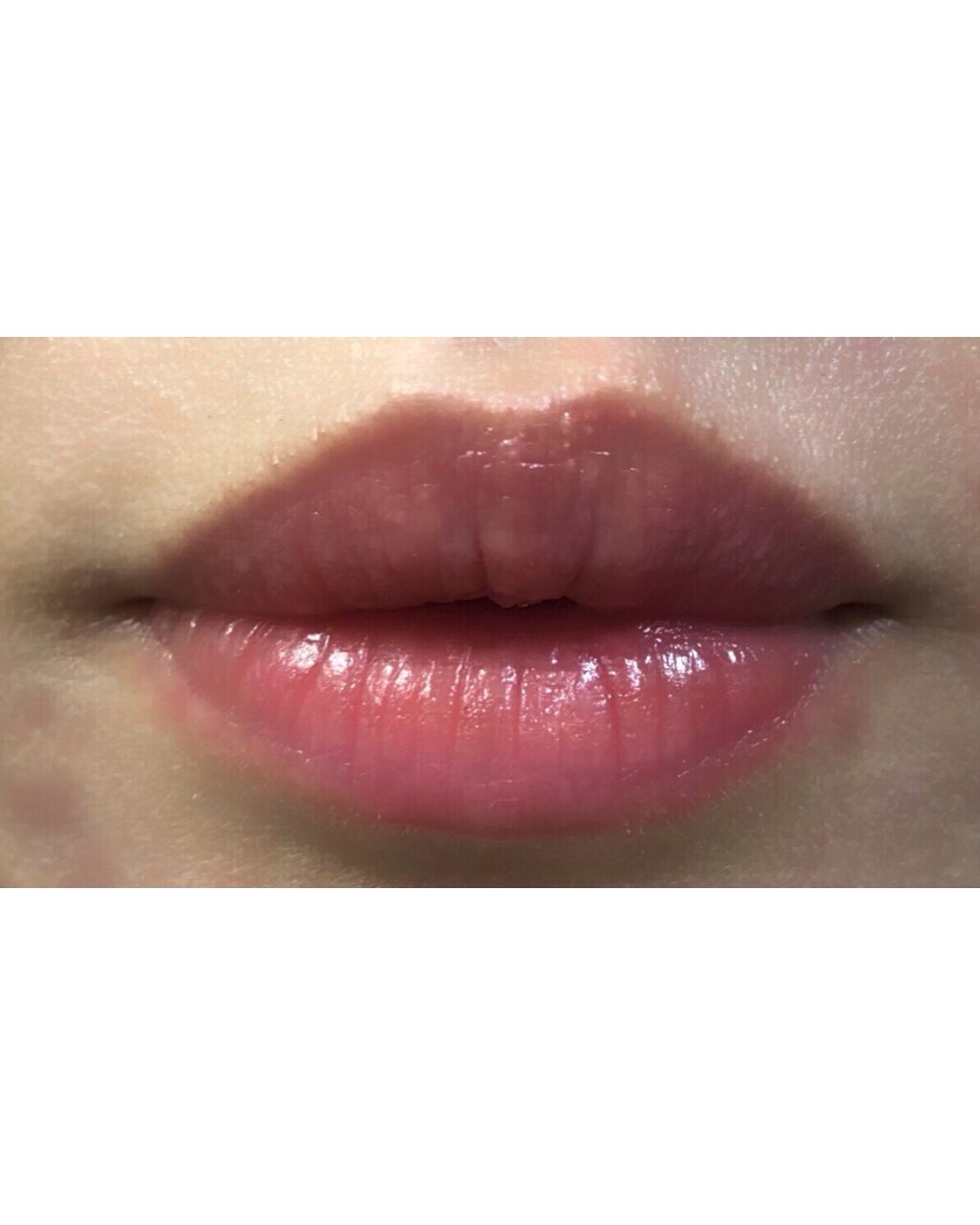 リップスティックノーウェアシャイン 04 ティクルドピンク	/espoir/口紅を使ったクチコミ（3枚目）