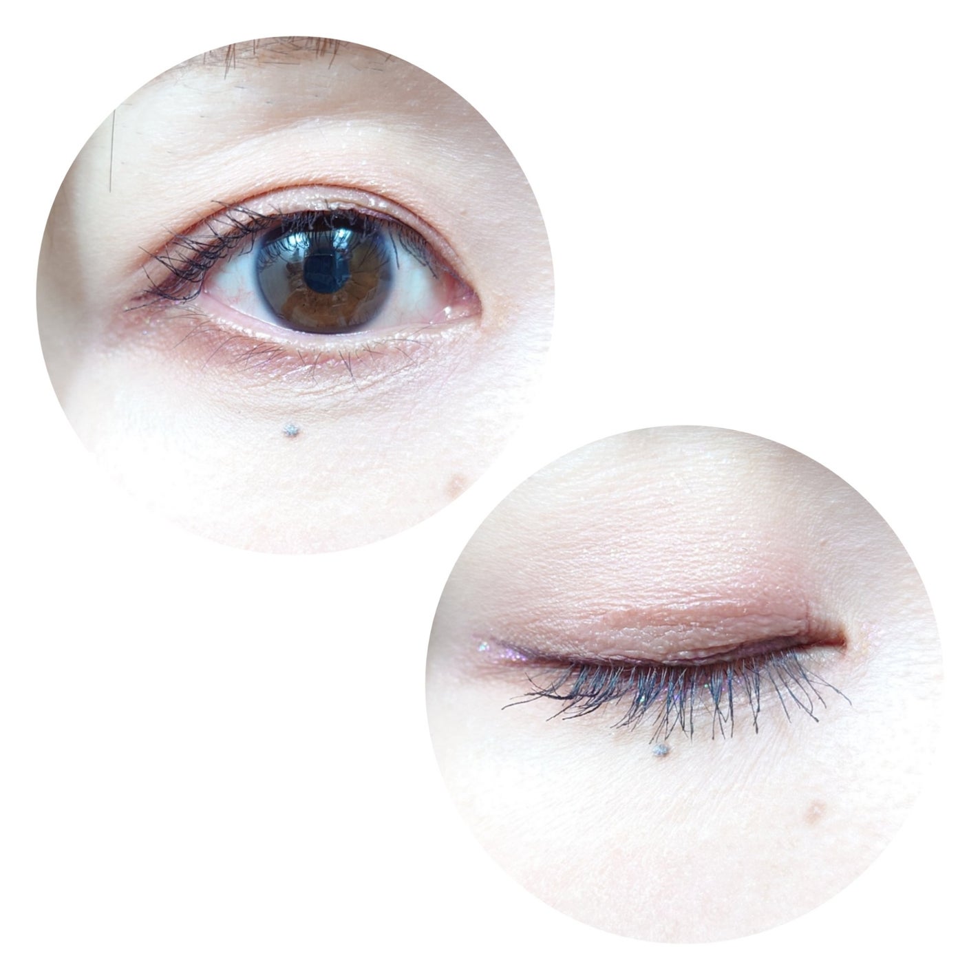 リキッド グリッター シャドウ/rom&nd/グリッターを使ったクチコミ(2枚目)