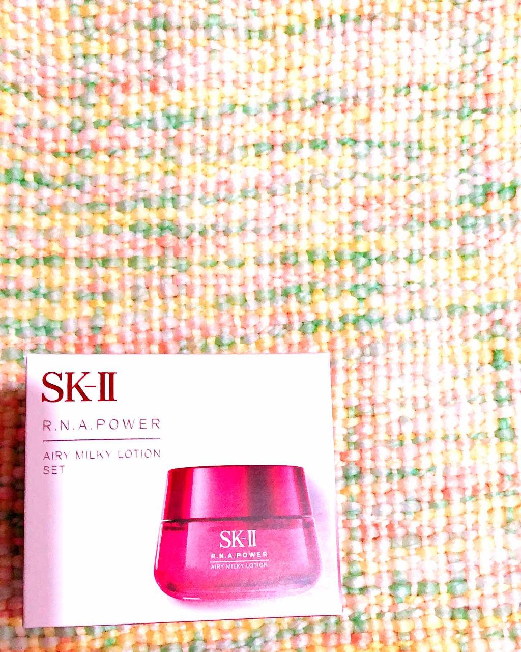 2個SKII-NPP/R.N.A. パワー エアリー ミルキー ローション80g 試してみたSK-II R.N.A.パワー エアリー ミルキー ローションの効果