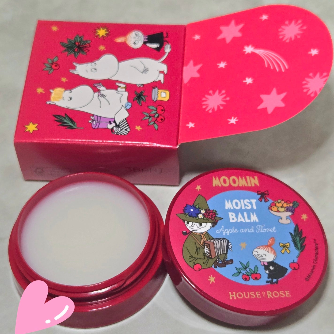 ムーミン モイストバーム AF/ハウス オブ ローゼ/ボディクリームを使ったクチコミ(2枚目)