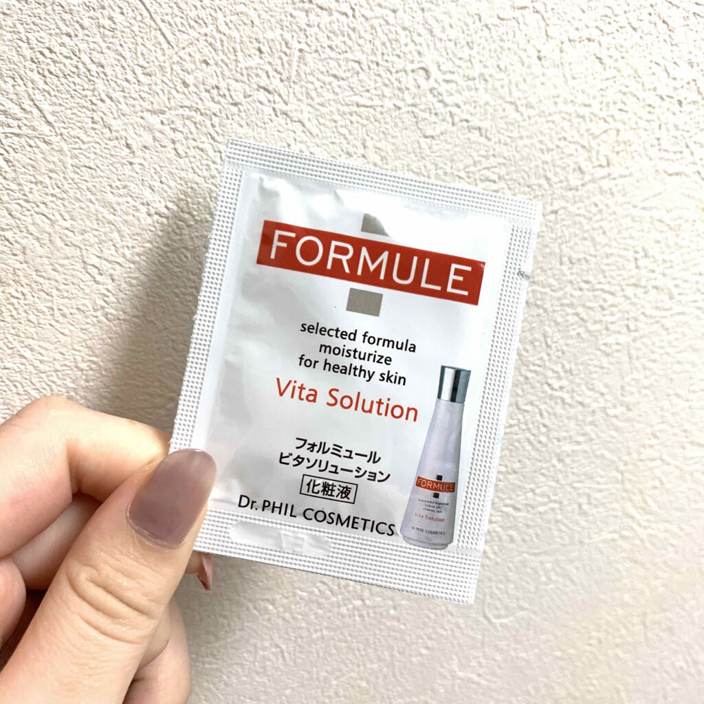 ビタソリューション/フォルミュール/化粧水を使ったクチコミ(1枚目)