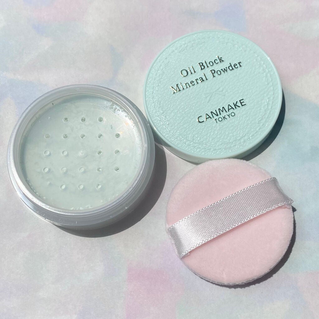 オイルブロックミネラルパウダー/キャンメイク/ルースパウダーを使ったクチコミ(2枚目)