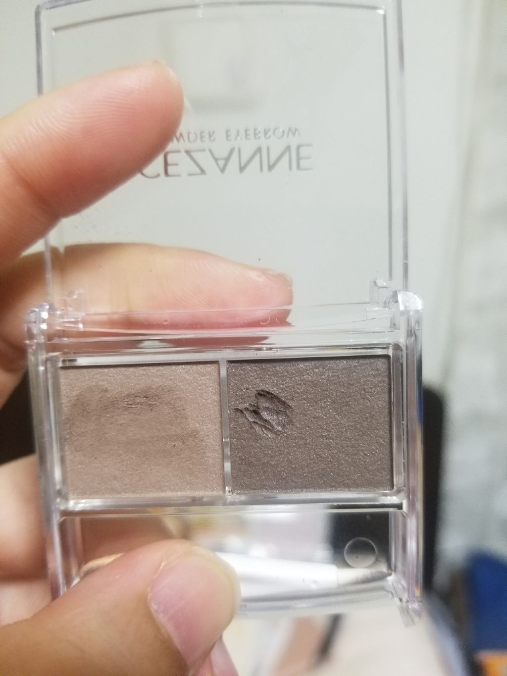 パウダーアイブロウR ブラウン/CEZANNE/パウダーアイブロウを使ったクチコミ（2枚目）