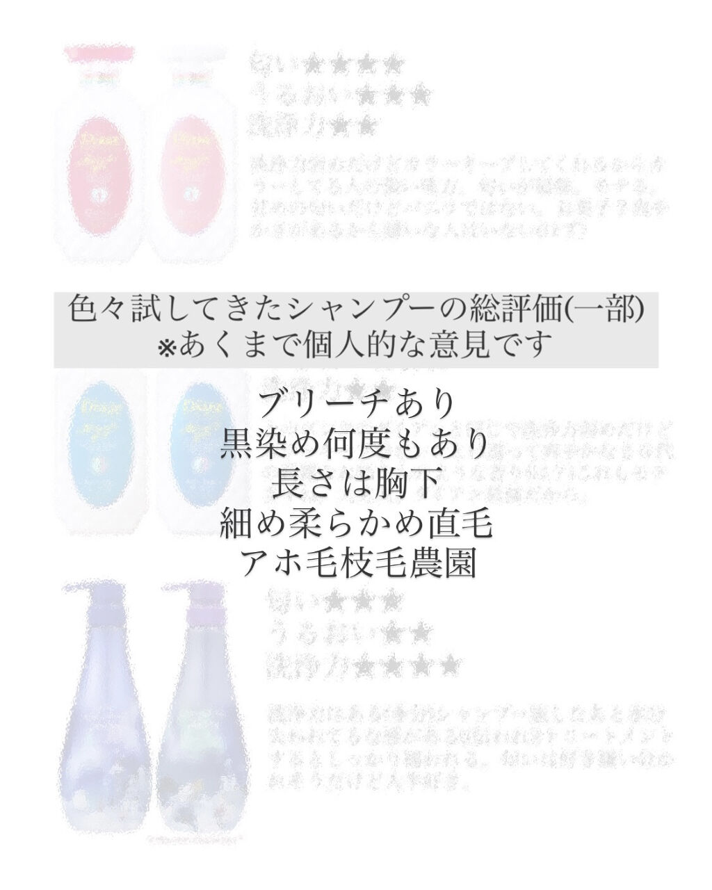 モイスチュア シャンプー／コンディショナー EX/MACHERIE/市販シャンプーを使ったクチコミ（1枚目）