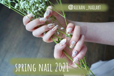 五十嵐🥀 on LIPS 「皆様こんにちは！五十嵐。です！！今回はspringnail20..」（1枚目）