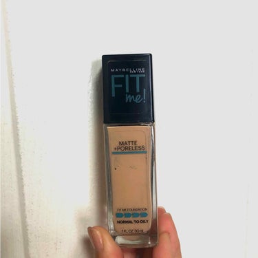 フィットミーリキッドファンデーション/MAYBELLINE NEW YORK/リキッドファンデーションを使ったクチコミ（1枚目）