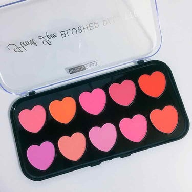 Heart Love Blusher Palette  /Beauty Treats/パウダーチークを使ったクチコミ（1枚目）