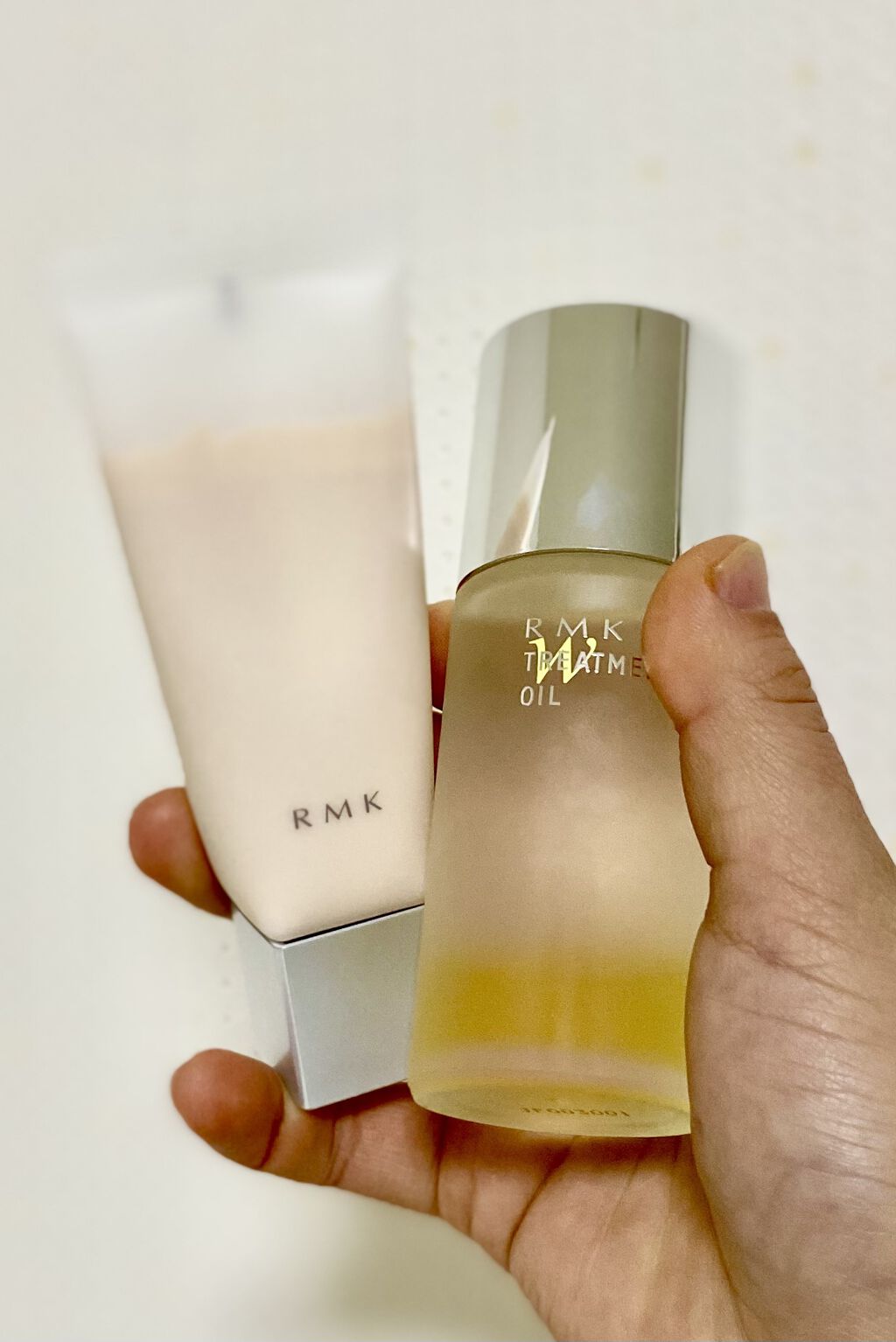 RMK Wトリートメントオイル/RMK/ブースター・導入液を使ったクチコミ（1枚目）
