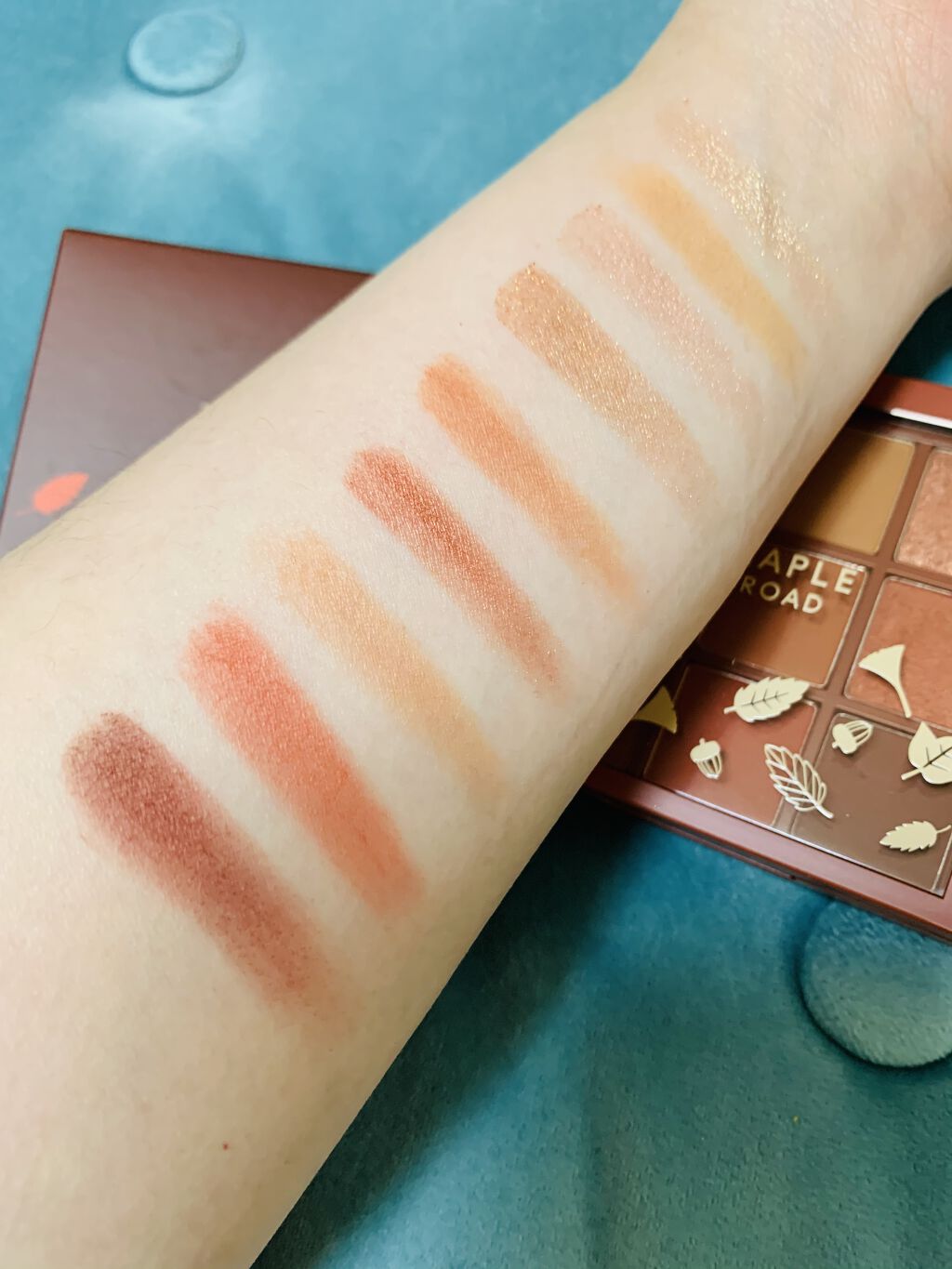 プレイカラーアイシャドウ メープルロード/ETUDE/アイシャドウパレットを使ったクチコミ（2枚目）