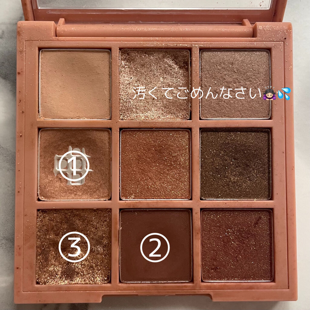 3CE マルチアイカラーパレット/3CE/アイシャドウパレットを使ったクチコミ（3枚目）