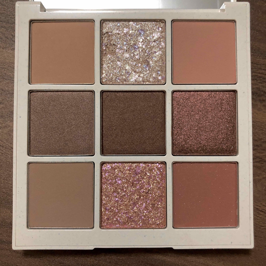 TERRAZZO Shadow palette 01/HOLIKA HOLIKA/アイシャドウパレットを使ったクチコミ（2枚目）